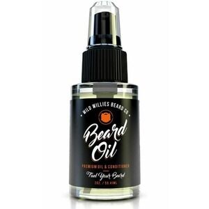 Wild Willies Premium Beard Growth Oil and Conditioner, 2 fl oz
